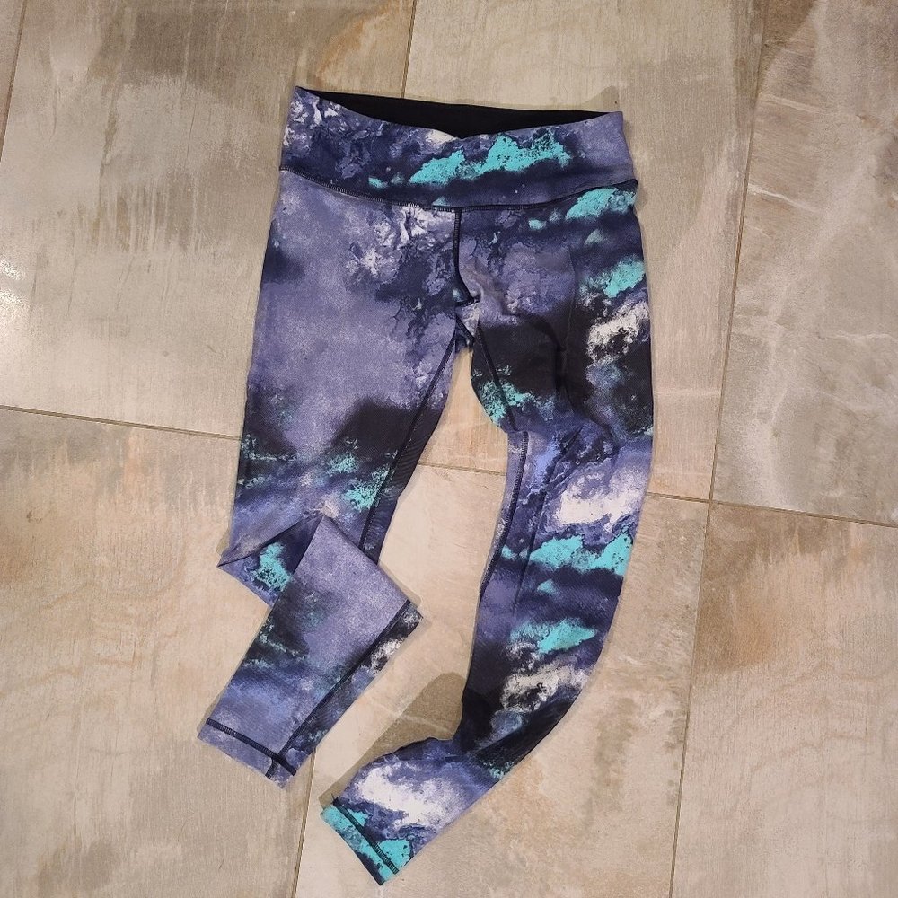 Lululemon Milky way wunder under denim full length
